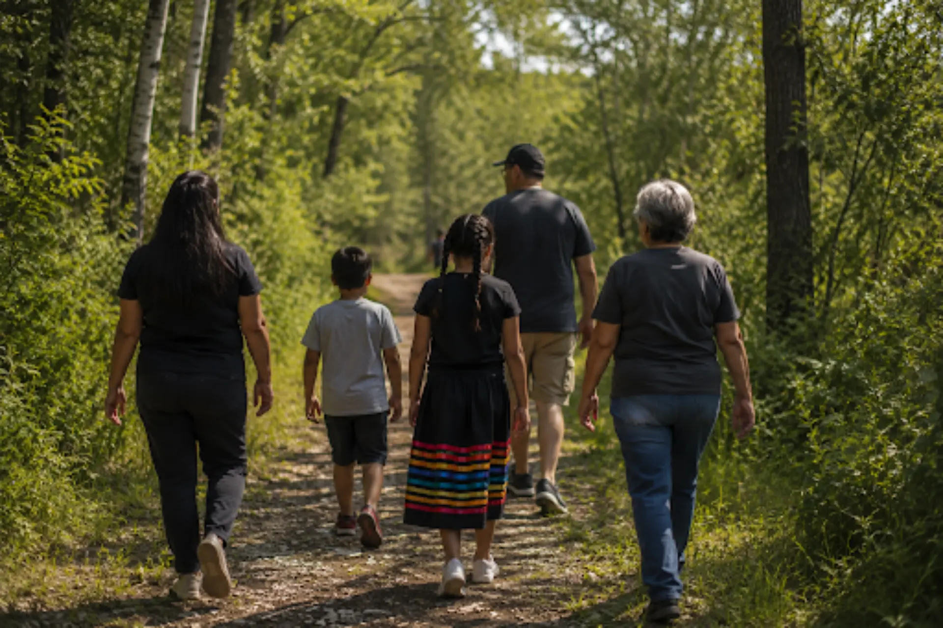 Walking together