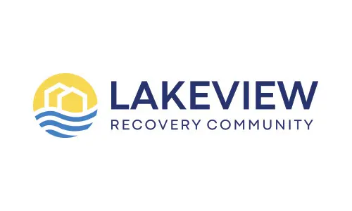 Lakeview white background
